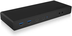 ICY BOX IB-DK2245AC - Dockingstation - USB 3.2 Gen 1 Type-C 65W Power Delivery 5K Ultra HD - Zwart