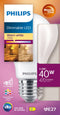 Philips LED Lamp Mat - 40 W - E27 - Dimbaar warmwit licht