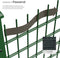 tectake® - Privacyfolie - 70 meter - 19 cm hoog - UV-bestendig - antraciet