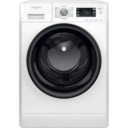 WHIRLPOOL FFBBE7469BV - Wasmachine voorlader - 7 Kg - FreshCare+ Stoom - 1400T - Zwarte deur