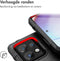 iMoshion Hoesje Geschikt voor Motorola Edge 40 Pro Hoesje Siliconen - iMoshion Rugged Shield Backcover - Zwart