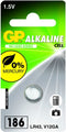 GP 186 (LR43) alkaline