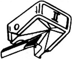 GP 400 II/401 II/412 II HiFi-platenspelernaald