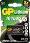 GP 9V Lithium Batterij - 1 stuk