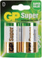 GP Batteries - GP Batteries Gp Batterij Super Alkaline D A2