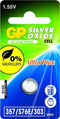 GP Batteries - GP Batteries Gp Knoopcel Zilver D357/sr44 - 30 Dagen Niet Goed Geld Terug