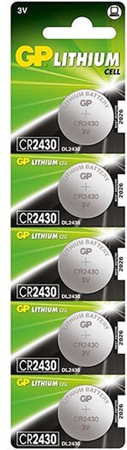 GP Batteries Lithium Cell CR2430 - 5 stuks