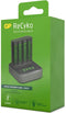 GP Batteries Mainstream-Line Docking-Station Batterijlader Incl. 4 stuks oplaadbare batterijen AA 2600mAh