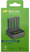 GP Batteries Mainstream-Line Docking-Station Batterijlader Incl. 4 stuks oplaadbare batterijen AA 2600mAh