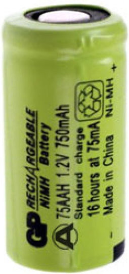 GP-batterij GP75AAH 2 / 3AA NiMH-batterij zonder soldeertag