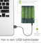 GP Charge Anyway Powerbank incl. 4x AA batterijen 2600mAh