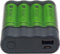 GP Charge Anyway Powerbank incl. 4x AA batterijen 2600mAh