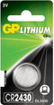 GP CR2430 Lithium knoopcel 3V 1st