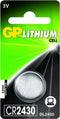 GP CR2430 Lithium knoopcel 3V 1st
