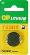 GP CR2430 Lithium knoopcel 3V 1st