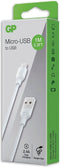 Gp Datakabel Micro-usb 100 Cm Wit