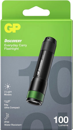 GP Discovery GPDISFLC31XBK479 Zaklamp werkt op batterijen LED 100 lm 7 h 64 g