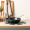 Greenpan Evolution Wok - Ø28cm - Met pannenbeschermer -Donkergroen - Inductie - PFAS-vrij