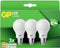 GP - LED-lamp Energielabel F - E27 - Peer - 5.4 W = 40 W - Warmwit - (Ø x l) 60 mm x 110 mm 3 stuk(s)
