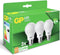 GP - LED-lamp Energielabel F - E27 - Peer - 5.4 W = 40 W - Warmwit - (Ø x l) 60 mm x 110 mm 3 stuk(s)