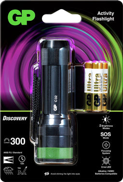 GP LED Zaklamp Activity 300Lm