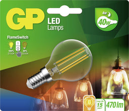 GP Lighting Gp Led M.globe Fila. Fs 4w E14