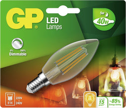 GP Lighting Gp Led Mini Candle Db. 5w E14