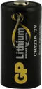 GP Lithium CR123 batterijen - 1 stuk