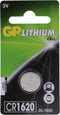 GP Lithium CR1620 knoopcelbatterijen - 1 stuks