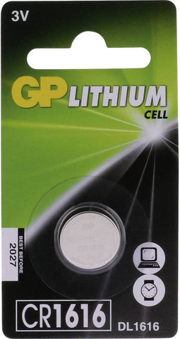 GP Lithium knoopcel CR1616 blister 1