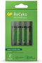 GP Recyko M451 Batterijlader + 4x AA 2600mAh