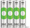GP ReCyko Rechargeable AAA batterijen - Oplaadbare batterijen AAA (850mAh) - 4 stuks