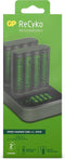GP Recyko USB Lader En Doc + 8 AA Batterijen 2600mah