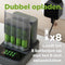 GP Recyko USB Lader En Doc + 8 AA Batterijen 2600mah