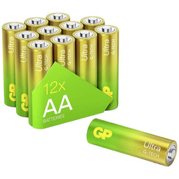 GP Ultra AA batterij (penlite) Alkaline 1.5 V 12 stuk(s)