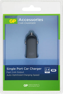 GP USB autolader CC22 met 1 poort 2.4 A 150CC22C1