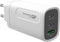 GP USB snellaadadapter met 1 x USB-A en 2 x USB-C aansluiting, incl. wereldreisadapter en USB-C laadkabel, max. 65 watt