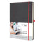 Sigel notitieboek - Conceptum - A4 - 194 pagina's - 80 grams - dots - grijs/rood - SI-CO694