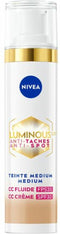 NIVEA Cellular LUMINOUS630 CC Fluid Cream met SPF 30 - Medium - Anti-Pigmentvlekken Crème - Gekleurde Dagcrème - Skincare Gezichtscreme - 40ml