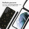 iMoshion Hoesje Geschikt voor Samsung Galaxy S21 Plus Hoesje Met Koord - iMoshion Siliconen design hoesje met koord - Zwart / Sky Black