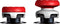 KontrolFreek FPS Inferno - Thumbsticks - Verbeterde grip en precisie - Rood/Wit