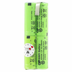 GP28AAAM4SMX self-installing battery pack 4.8 GP28AAAM4SMXolt 400mAh