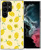 iMoshion Hoesje Geschikt voor Samsung Galaxy S23 Ultra Hoesje Siliconen - iMoshion Design hoesje - Geel / Lemons