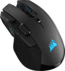 Corsair Ironclaw RGB - Draadloze Gaming Muis - 18.000 DPI - Zwart