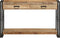 vidaXL - Console - Tafel - 120x33x75 - cm - Massief - Ruw - Mangohout