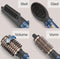 BaByliss Style Pro 1000 AS965E - Föhnborstel - 1000W 4 opzetstukken Coolshot Teal