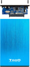 TooQ TQE-2527 - Externe behuizing - USB 3.0 - Blauw
