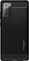 Spigen Galaxy Note 20 5G - Rugged Armor - Schokbestendig - Zwart