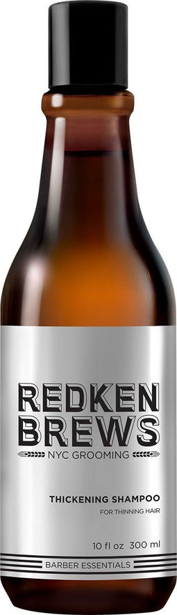 Redken Brews Thickening Shampoo 300ml - Normale shampoo vrouwen - Voor Alle haartypes