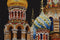 Thea Gouverneur - Borduurpakket met telpatroon - 430.05 - Voorgesorteerde DMC Garens - St. Petersburg - Zwart Aida - 79 cm x 50 cm - DIY Kit